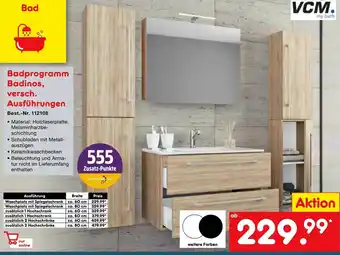 Netto Marken-Discount Badprogramm Badinos Angebot