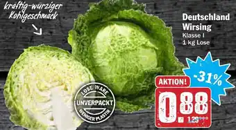 AEZ Deutshland Wirsing1kg Angebot