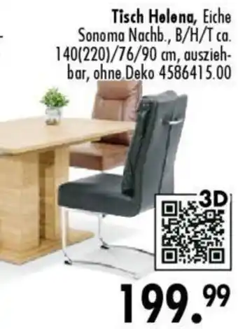 Möbel Boss Tisch Helena Angebot