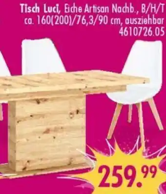 Möbel Boss Tisch Luci Angebot