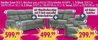Möbel Boss Garnitur Essen 3-2-1 Angebot
