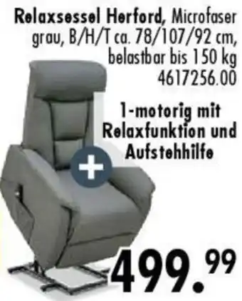 Möbel Boss Relaxsessel Herford Angebot