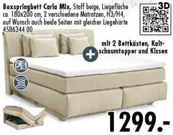Möbel Boss Boxspringbett Carla Mix Angebot