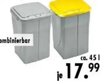 Möbel Boss Mülltrenn-System Angebot