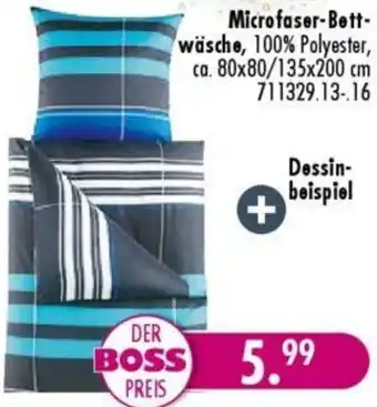 Möbel Boss Microfaser Bettwäsche Angebot