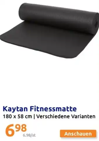 Action Kaytan Fitnessmatte Angebot