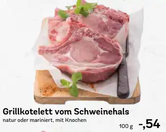 AEZ Grillkotelett vom Schweinehals 100g Angebot