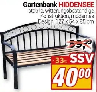 CENTERSHOP Gartenbank HIDDENSEE Angebot