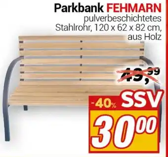 CENTERSHOP Parkbank FEHMARN Angebot