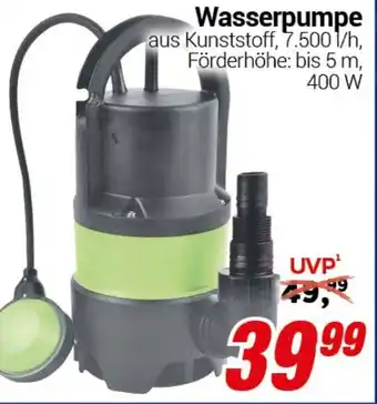 CENTERSHOP Wasserpumpe Angebot