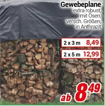 CENTERSHOP Gewebeplane Angebot