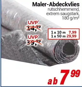 CENTERSHOP Maler-Abdeckvlies Angebot