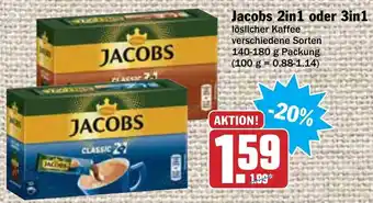 AEZ Jacobs 2in1 oder 3in1 140-180g Angebot