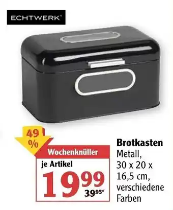 Globus Brotkasten Angebot