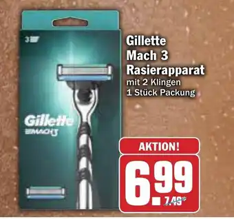 AEZ Gillette Mach 3 Rasierapparat Angebot