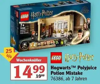 Globus Lego Harry Potter Hogwarts Polyjuice Potion Mistake Angebot