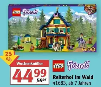 Globus Lego Friends Reiterhof im Wald Angebot