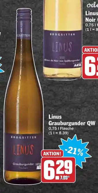 AEZ Linus Grauburgunder QW 0,75L Angebot