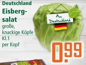 Klaas und Kock Deutschland Eisbergsalat Angebot