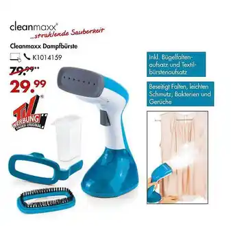 Galeria Cleanmaxx Dampfbürste Angebot