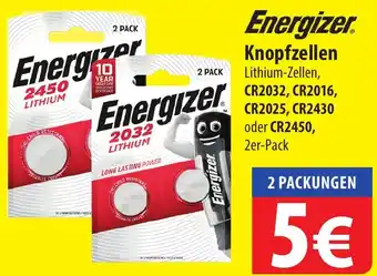 Famila Nord Ost Energizer Knopfzellen Angebot