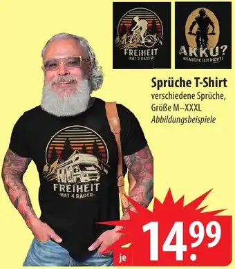 Famila Nord Ost Sprüche T-Shirt Angebot
