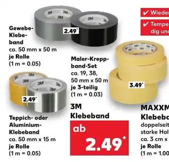 Kaufland 3M Klebeband Angebot