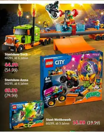 Globus LEGO CITY Stunt-Wettbewerb Angebot