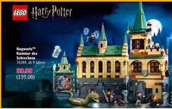 Globus LEGO HARRY POTTER Hogwarts Kammer des Schreckens 76389 Angebot