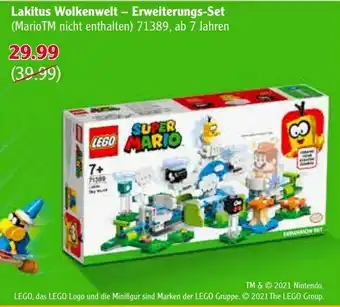 Globus LEGO SUPER MARIO 71389 Lakitus Wolkenwelt - Erweiterungs-Set Angebot