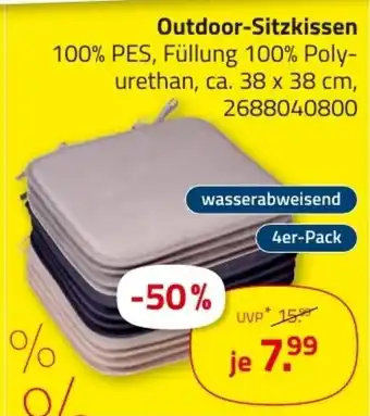 ROLLER Outdoor-Sitzkissen Angebot