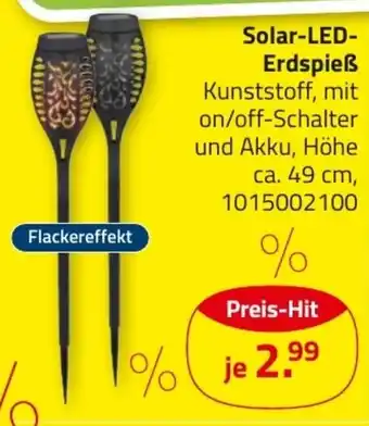 ROLLER Solar-LED- Erdspieẞ Angebot