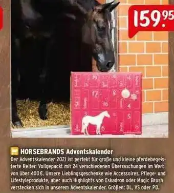 Raiffeisen Markt Horsebrands Adventskalender  Angebot