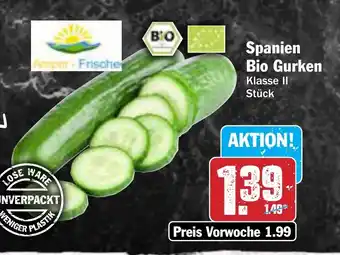 AEZ Spanien Bio Gurken Angebot