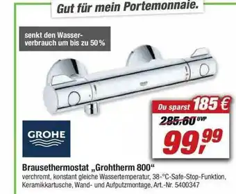 toom Baumarkt Grohe Brausethermostat „grohtherm 800” Angebot