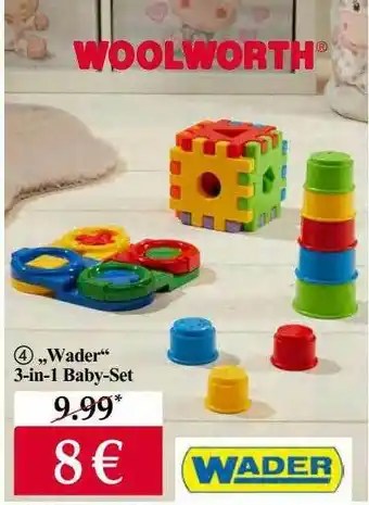 Woolworth Wader 3in1 Baby Set Angebot