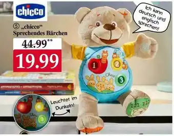 Woolworth Chicco Sprechendes Bärchen Angebot