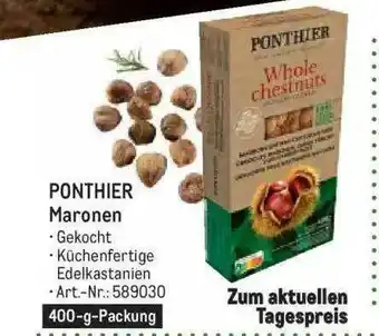 METRO Ponthier Maronen Angebot