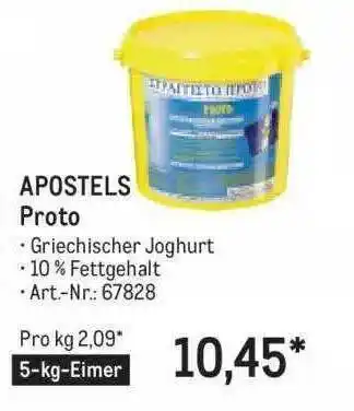 METRO Apostels Proto Angebot