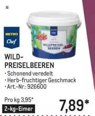 METRO Wild Preiselbeeren Angebot