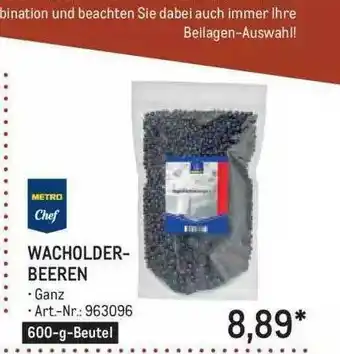 METRO Wacholderbeeren Angebot