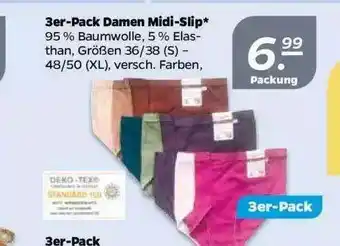 NETTO 3er-pack Damen Midi-slip Angebot