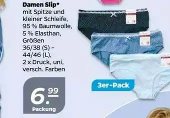 NETTO Damen Slip Angebot