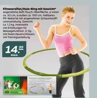 NETTO Fitnessreifen Oder Hula-ring Mit Gewicht Angebot