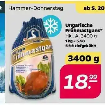 NETTO Ungarische Frühmastgans Angebot