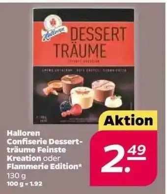 NETTO Halloren Confiserie Dessertträume Feinste Kreation Oder Flammerie Edition Angebot