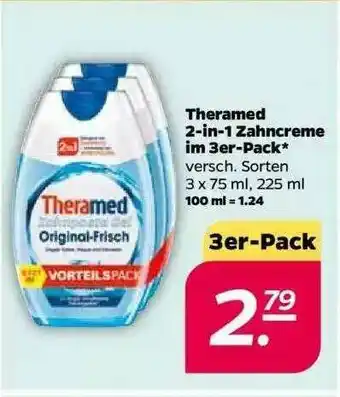 NETTO Theramed 2 In 1 Zahncreme Im 3er Pack Angebot