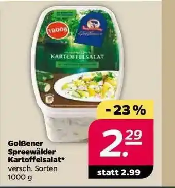 NETTO Golßener Spreewälder Kartoffelsalat Angebot