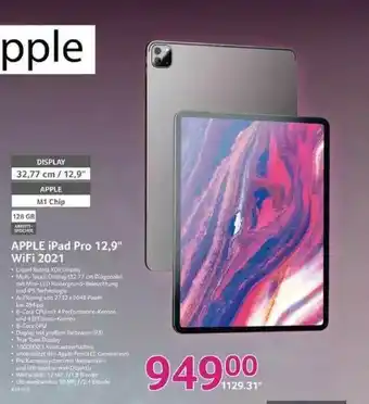 Selgros Apple Ipad Pro 12.9 Angebot