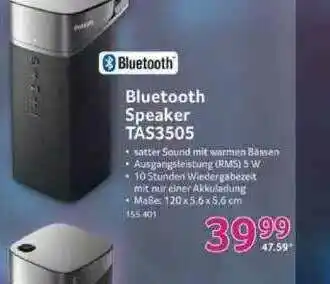 Selgros Bluetooth Speaker Tas3505 Angebot